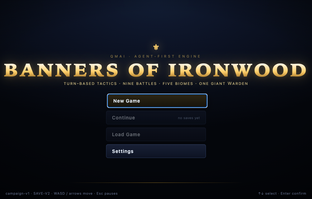 Banners of Ironwood gameplay